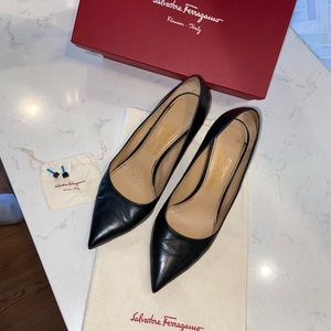 Salvatore Ferragamo Black Heels